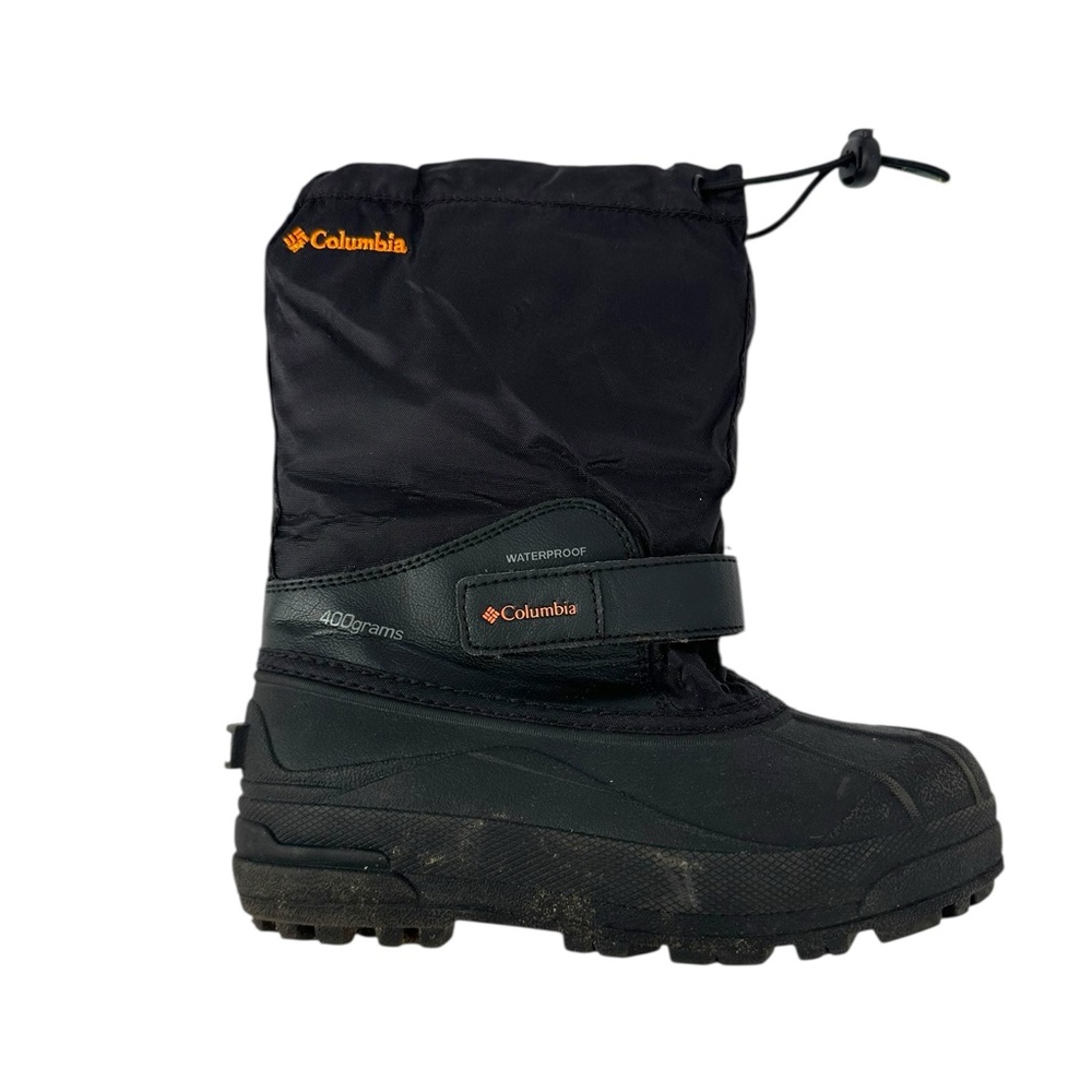 Columbia Black and Orange Insulated Boots powderbug style